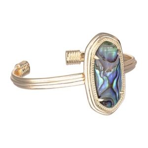 Kendra Scott Graham Cuff in Abalone Shell